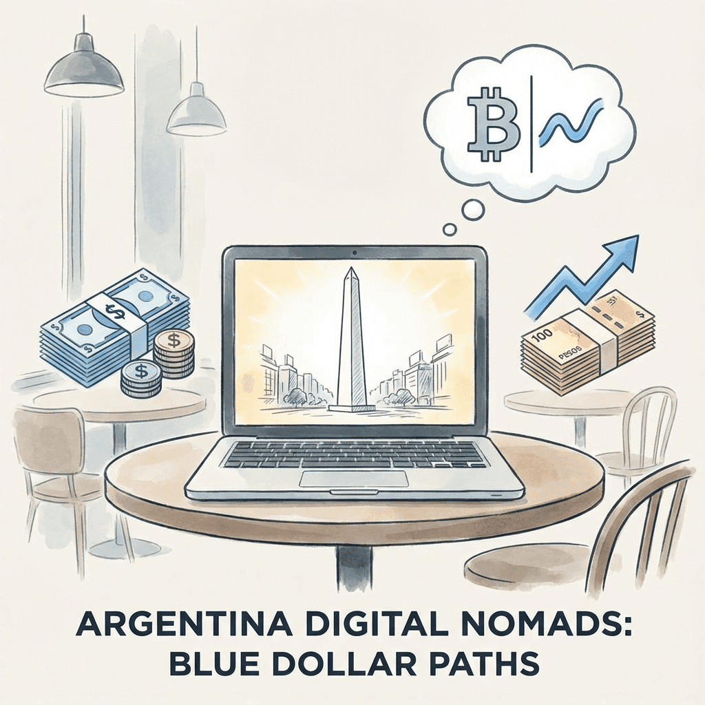 Argentina Digital Nomad Money Guide 2025: Blue Dollar vs Credit Cards